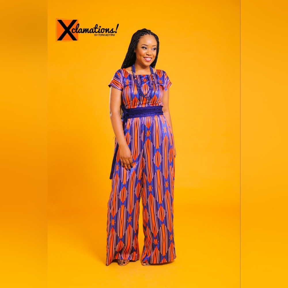 Colorful Jumpsuit by Xclamations by Tomi Rotimi